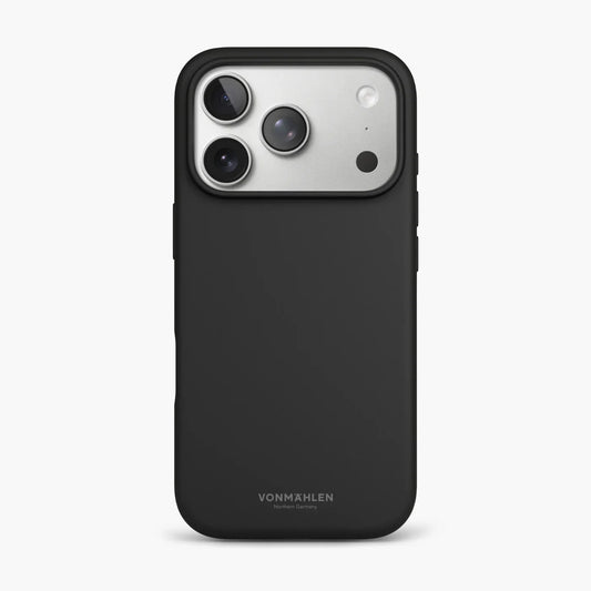 Vonmahlen Soft Silicone Case Iphone 17 Pro Max Black