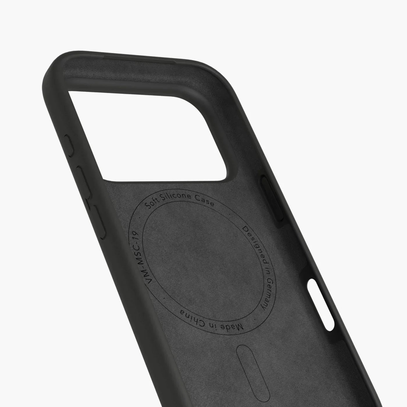 Vonmahlen Soft Silicone Case Iphone 17 Pro Max Black