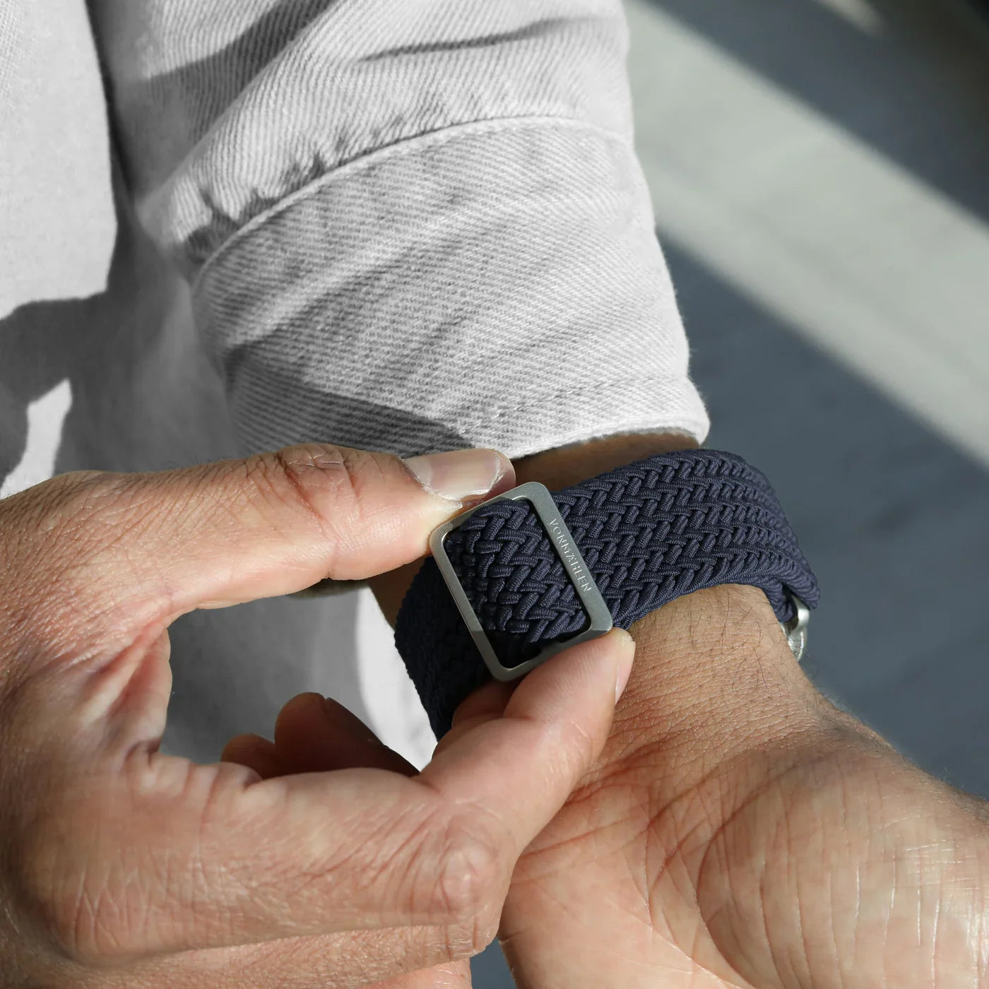 Vonmahlen Woven Loop One Size Navy (For Apple Watch 42 | 44 | 45 | 49Mm)