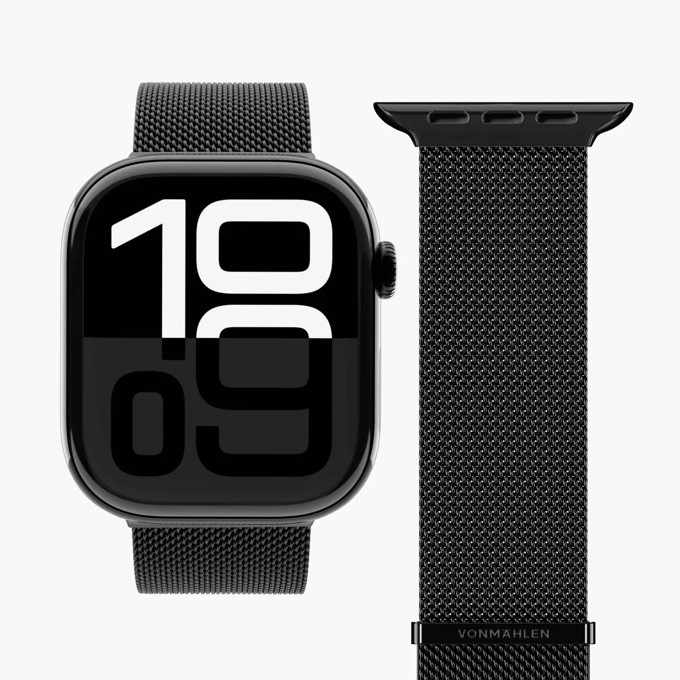 Vonmahlen Milanese Loop 2 One Size Black (For Apple Watch 38 | 40 | 41Mm)