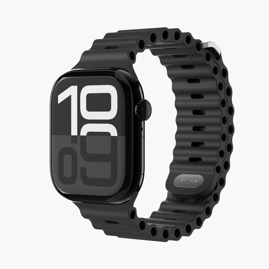 Vonmahlen Wave Band 2 One Size Black ( For Apple Watch 42 | 44 | 45 | 49Mm)
