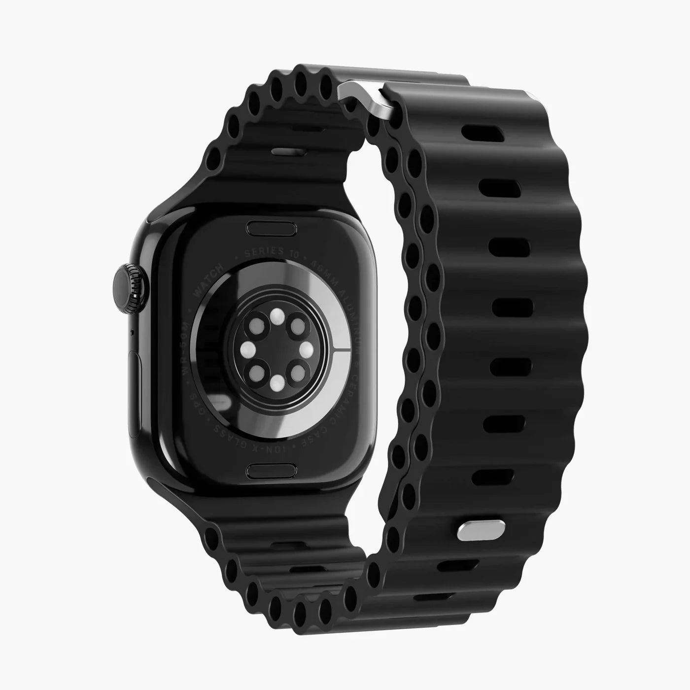 Vonmahlen Wave Band 2 One Size Black ( For Apple Watch 42 | 44 | 45 | 49Mm)