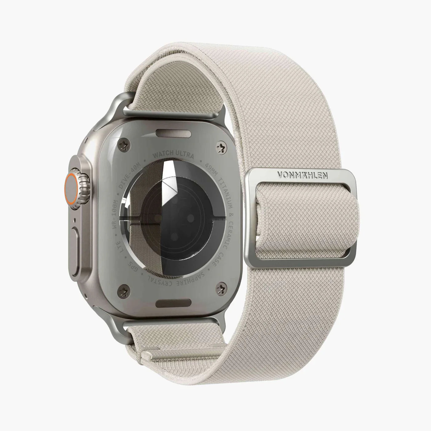 Vonmahlen Classic Nylon Loop One Size Cream (For Apple Watch 42 | 44 | 45 | 49Mm)