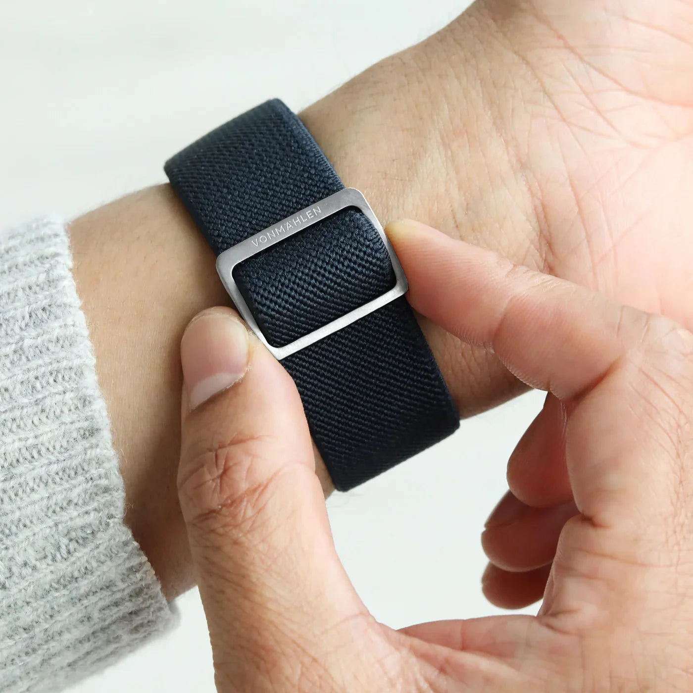 Vonmahlen Classic Nylon Loop One Size Navy (For Apple Watch 42 | 44 | 45 | 49Mm)