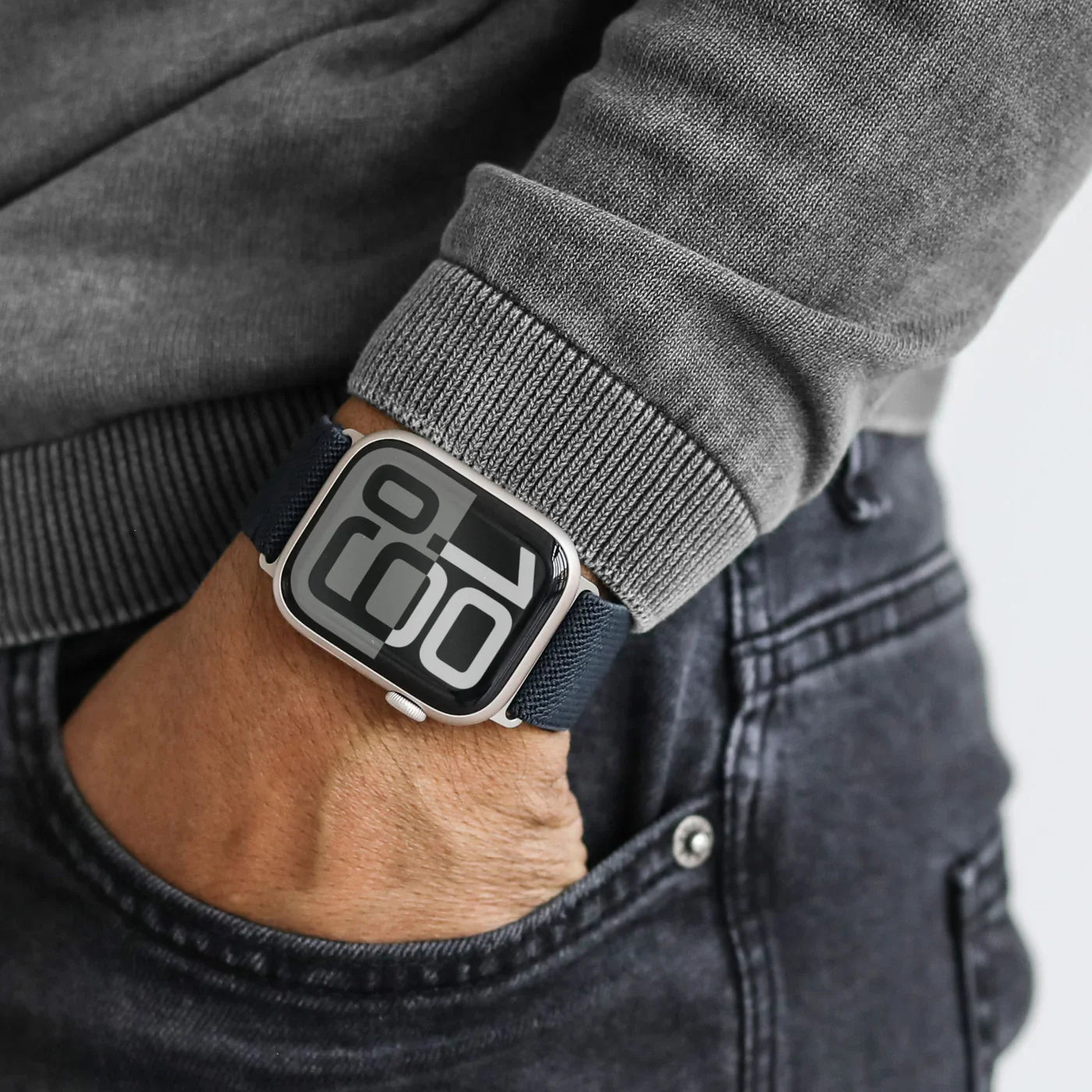Vonmahlen Classic Nylon Loop One Size Navy (For Apple Watch 42 | 44 | 45 | 49Mm)