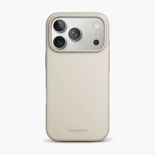 Vonmahlen Soft Silicone Case Iphone 17 Pro Max Cream
