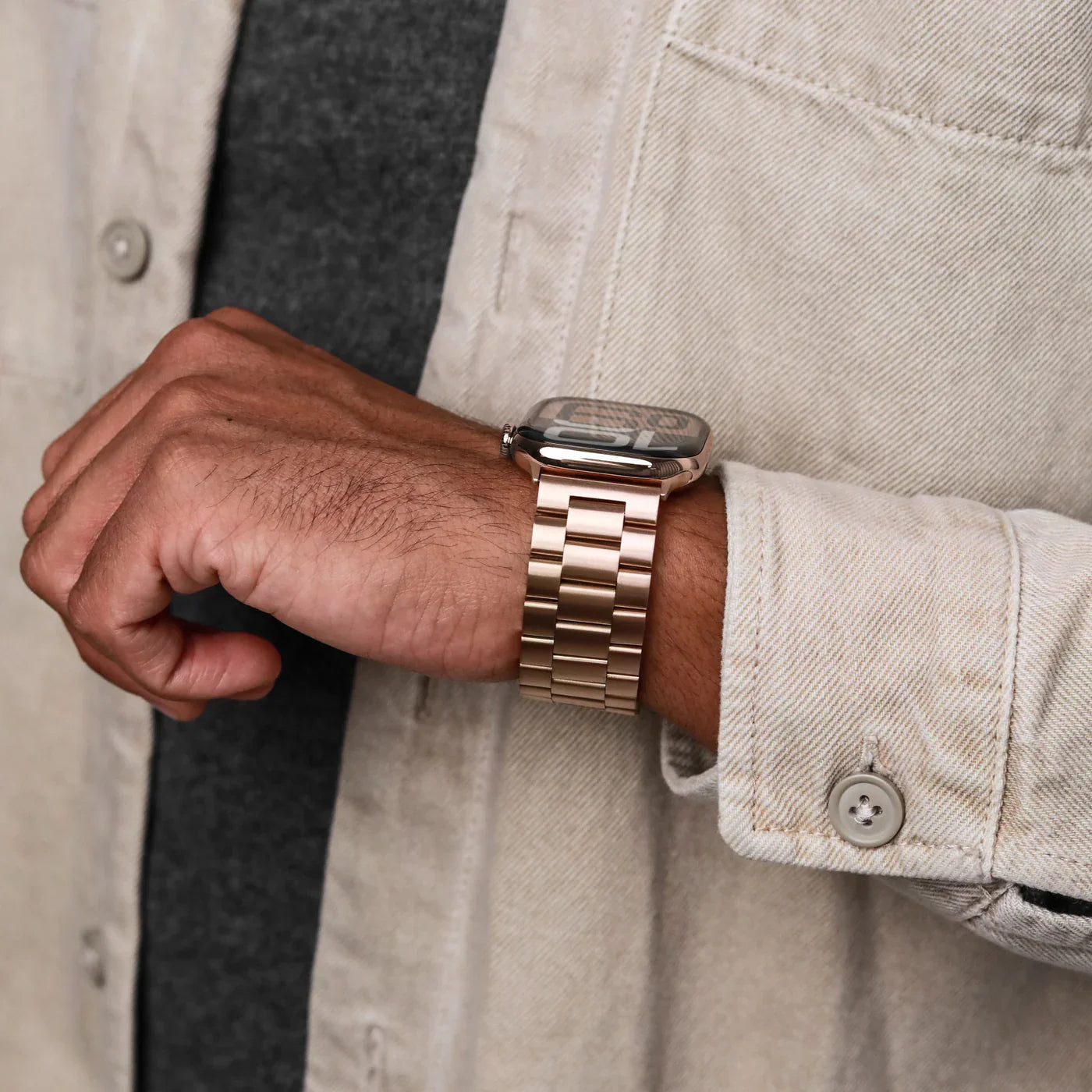 Vonmahlen Link Bracelet 2 44 | 45 | 46 | 49Mm One Size Rose Gold