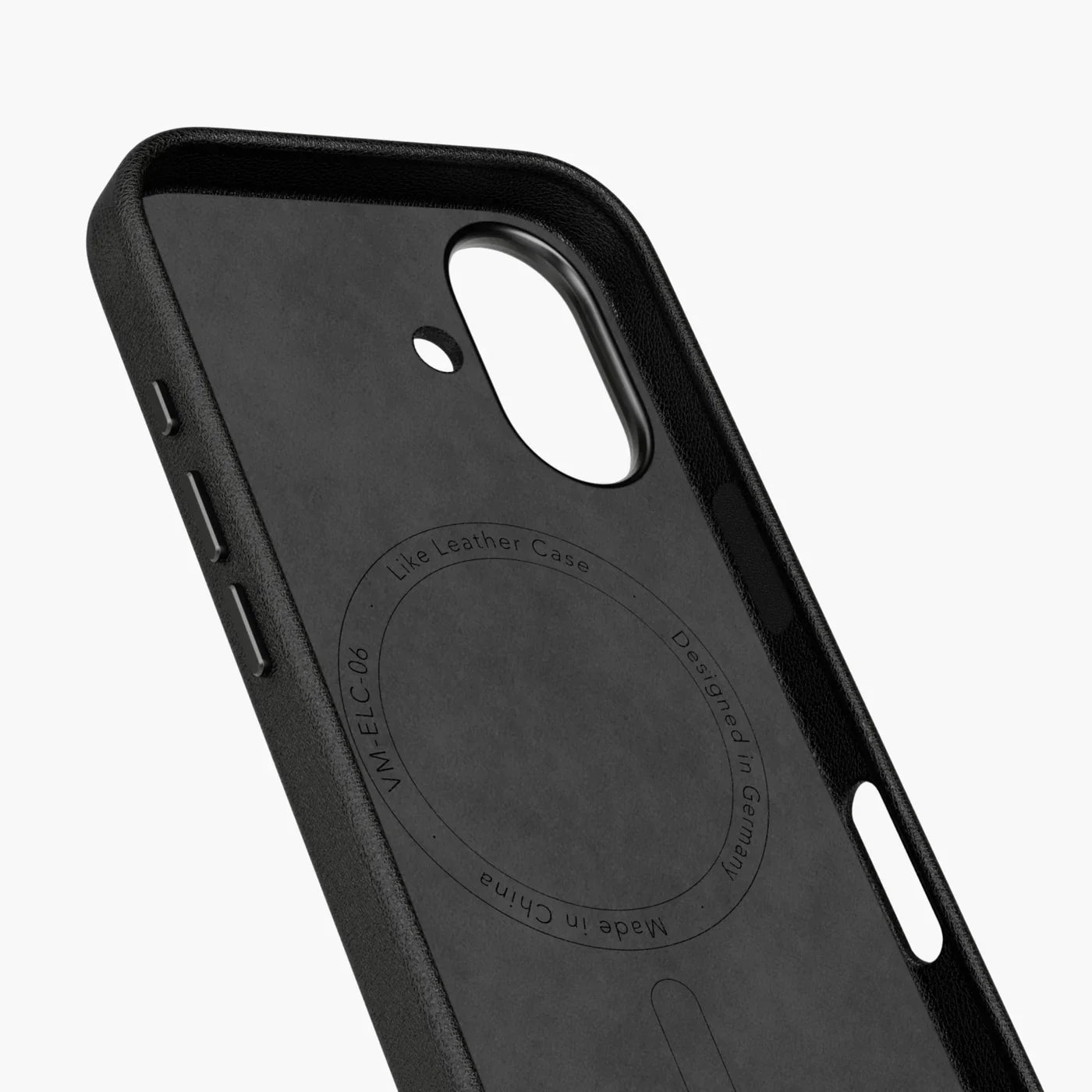 Vonmahlen Like Leather Case Iphone 17 Black