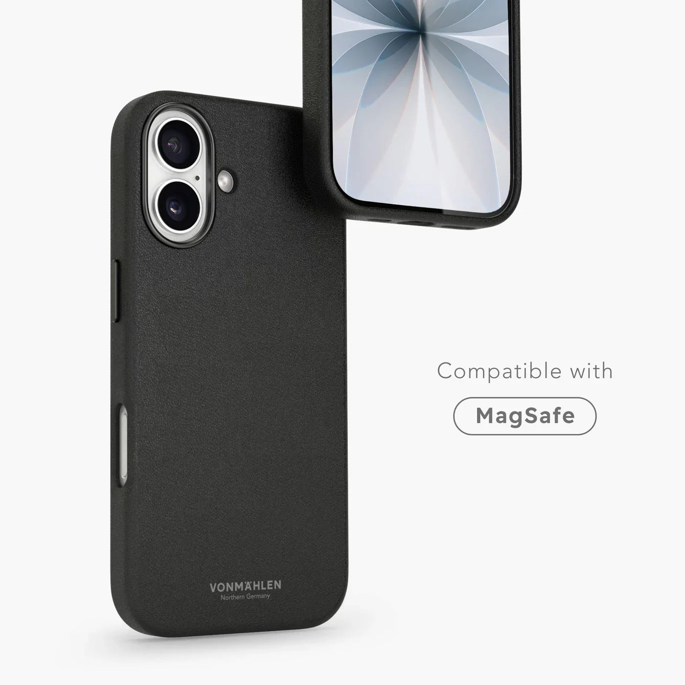 Vonmahlen Like Leather Case Iphone 17 Black