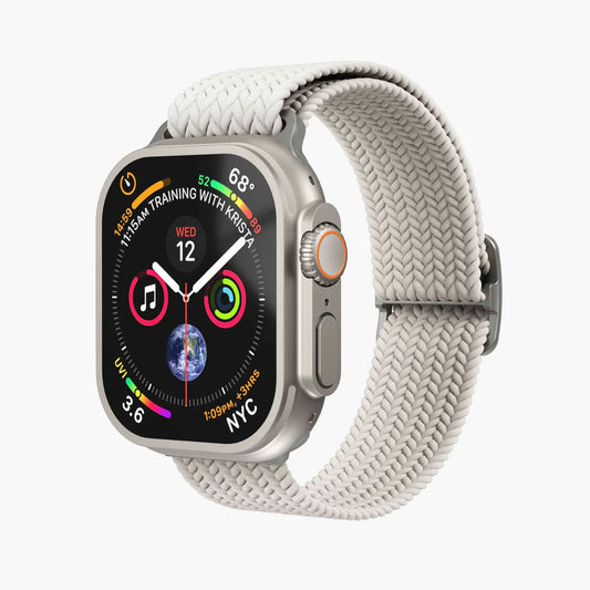 Vonmahlen Woven Loop One Size Cream (For Apple Watch 42 | 44 | 45 | 49Mm)
