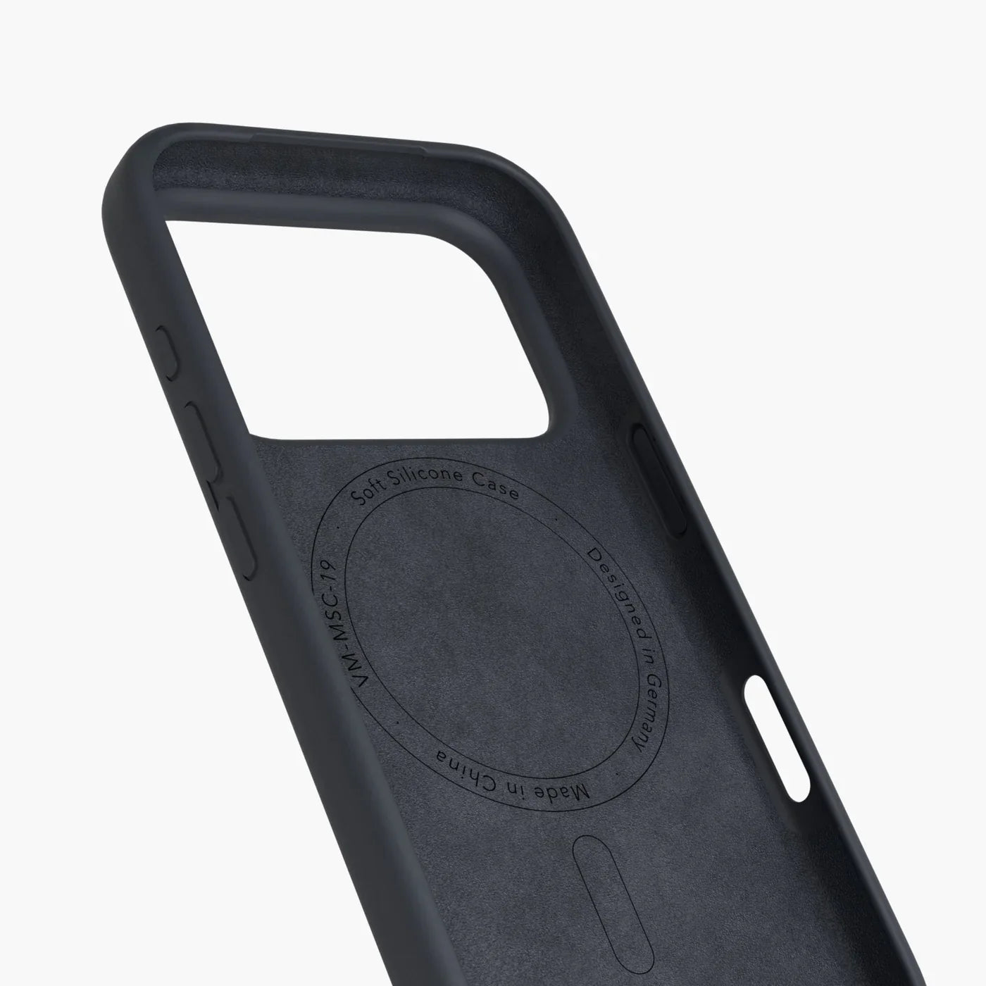 Vonmahlen Soft Silicone Case Iphone 17 Pro Max Navy