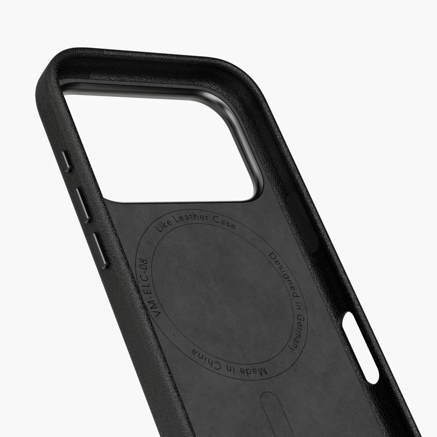 Vonmahlen Like Leather Case Iphone 17 Pro Black