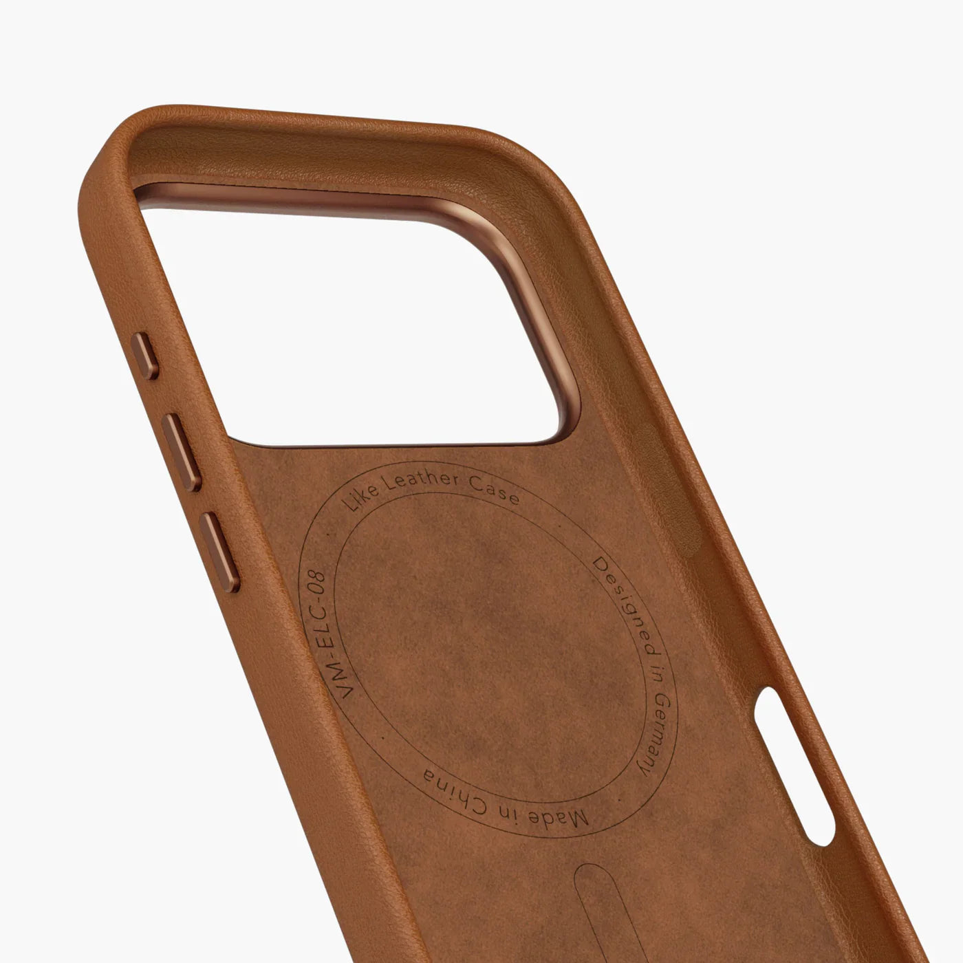 Vonmahlen Like Leather Case Iphone 17 Pro Brown