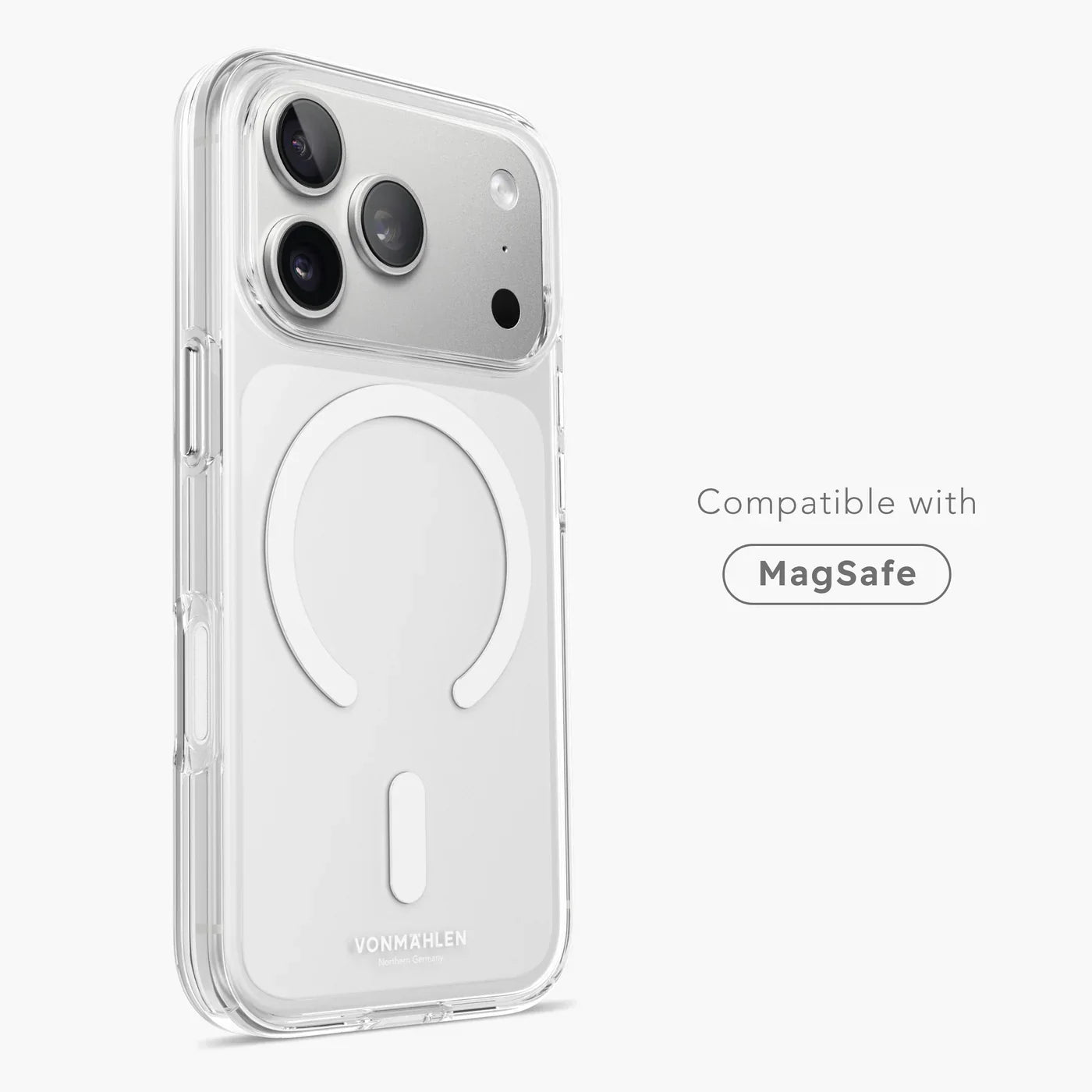 Vonmahlen Transparent Case Iphone 17 Pro White