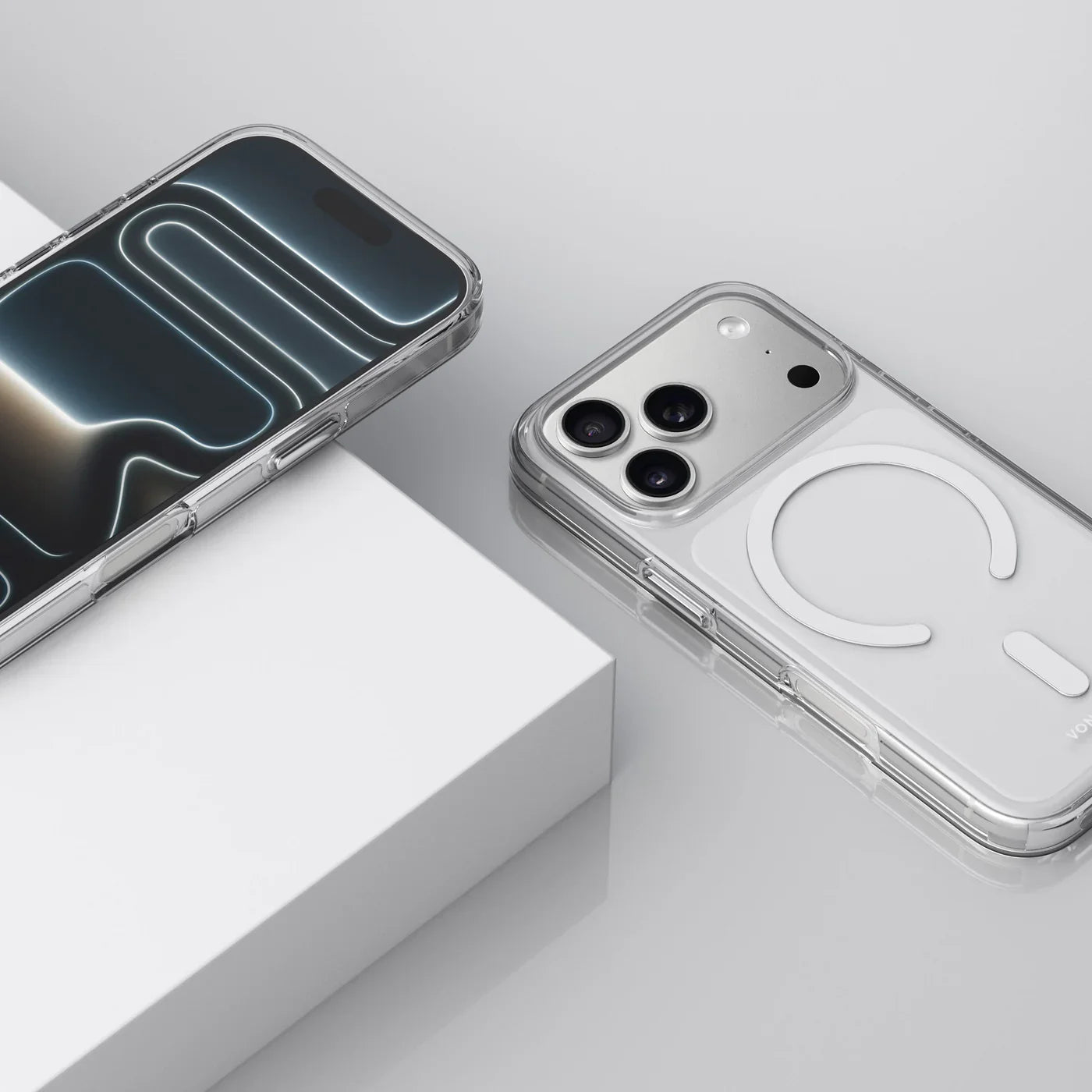 Vonmahlen Transparent Case Iphone 17 Pro White