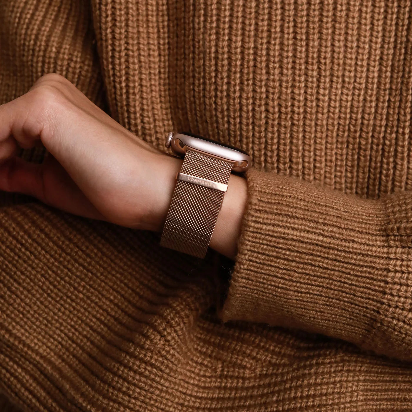 Vonmahlen Milanese Loop 2 One Size Rose Gold (For Apple Watch 38 | 40 | 41Mm)