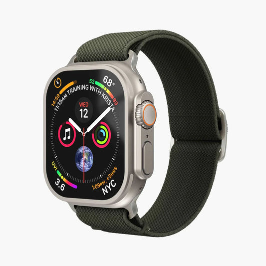 Vonmahlen Classic Nylon Loop One Size Olive (For Apple Watch 42 | 44 | 45 | 49Mm)