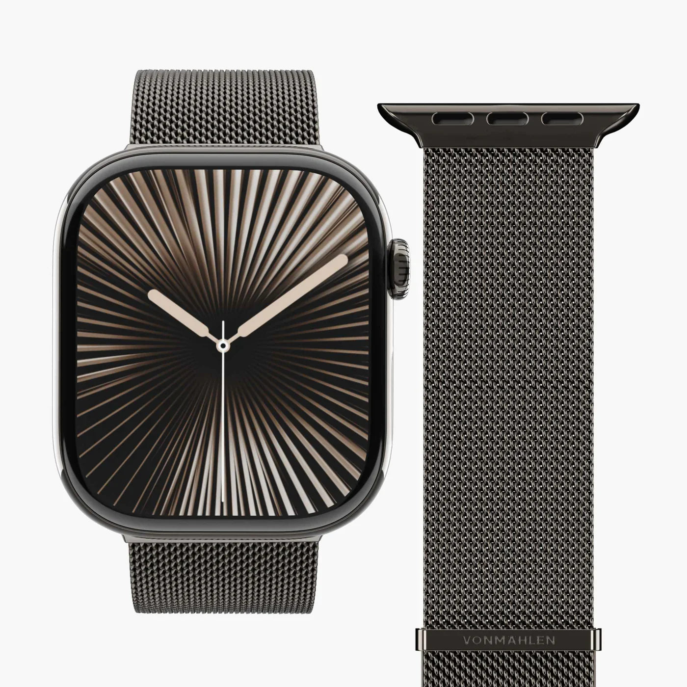 Vonmahlen Milanese Loop 2 One Size Granite Gray (For Apple Watch 44 | 45 | 46 | 49Mm)
