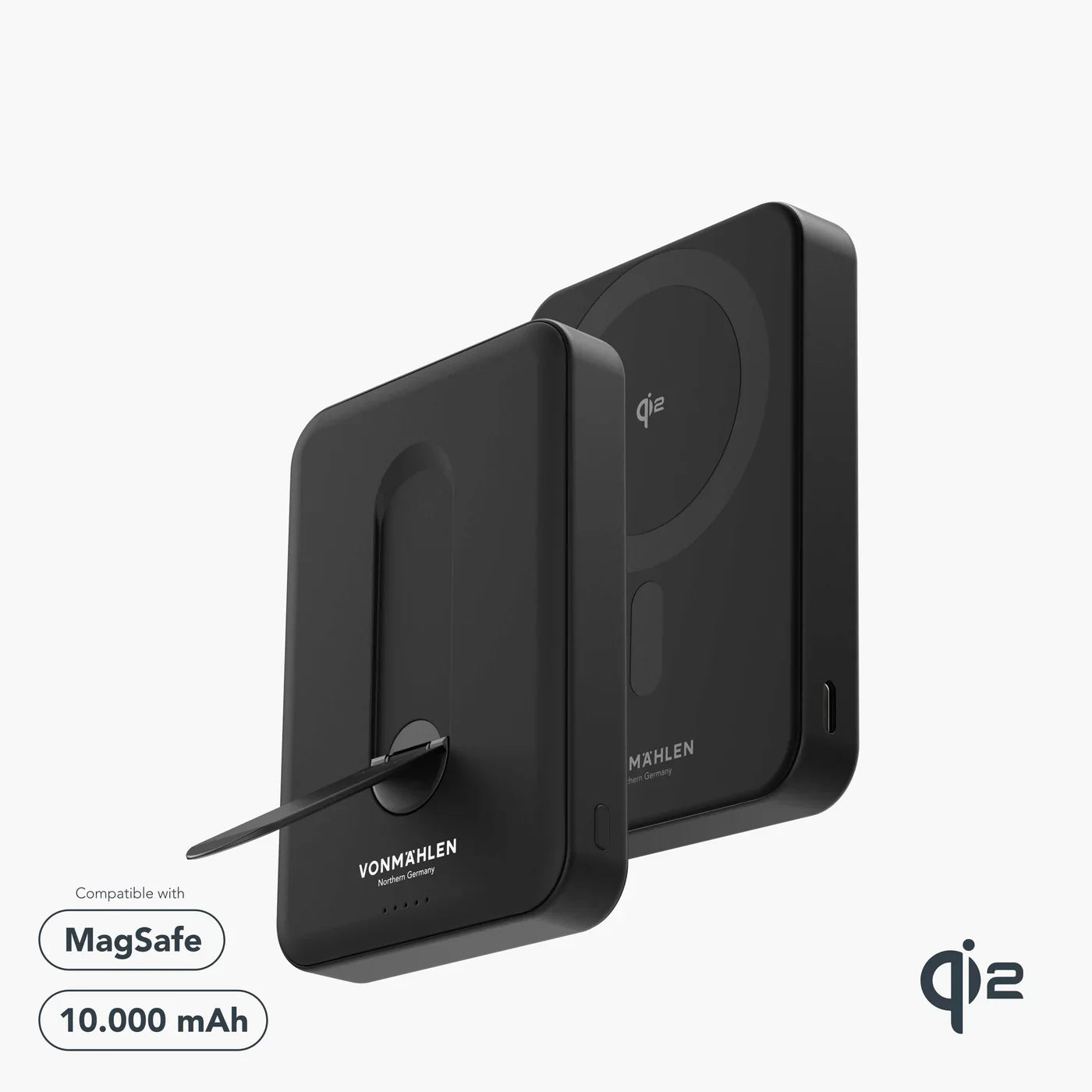Vonmahlen Evergreen Mag 10000 Mah + Kickstand Black