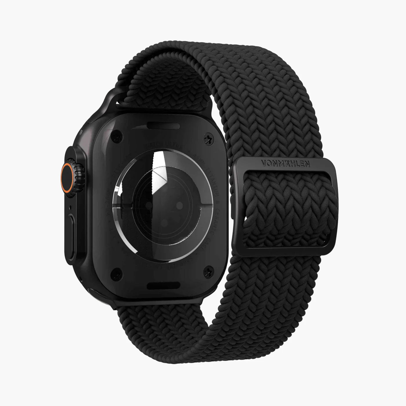 Vonmahlen Woven Loop One Size All Black (For Apple Watch 44 | 45 | 46 | 49Mm)