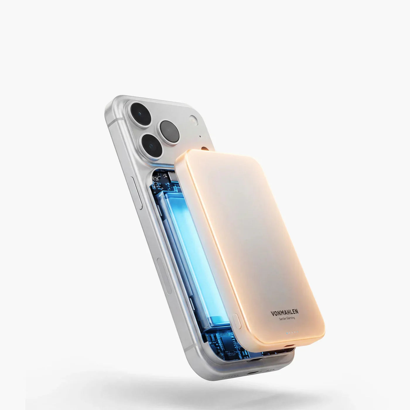 Vonmahlen Evergreen Mag Power Bank Ultra Slim 5000 Mah White