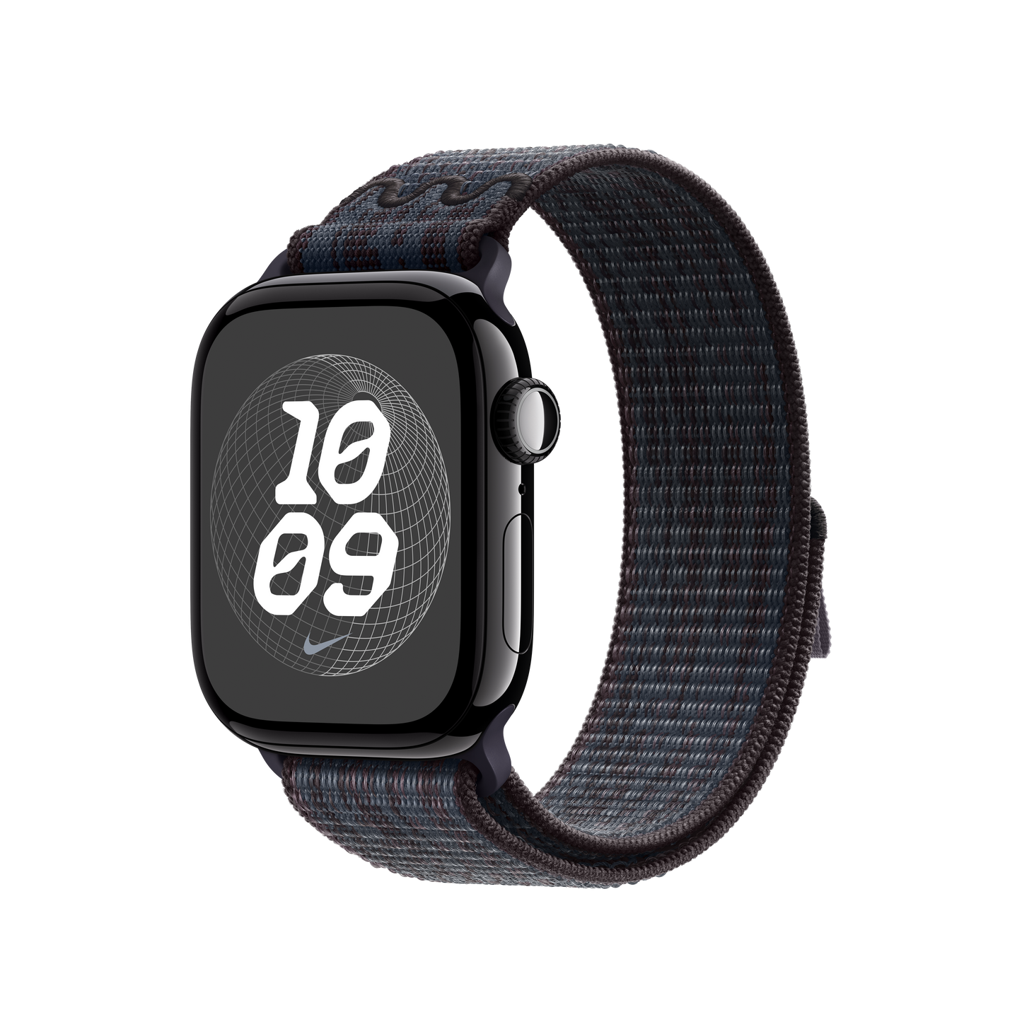 42mm Black/Blue Nike Sport Loop