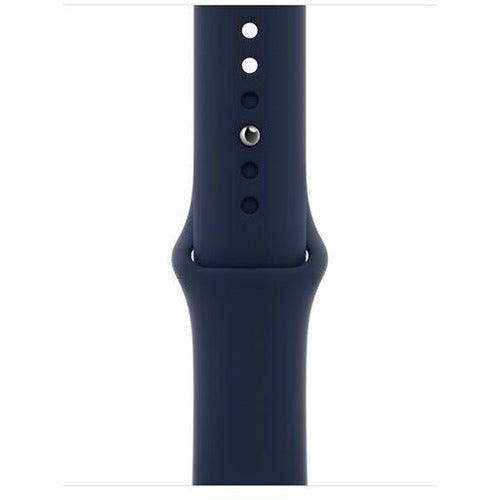 Apple Watch Series 6 Cellular 40mm Gold Stainless Steel Case with Deep Navy Sport Band