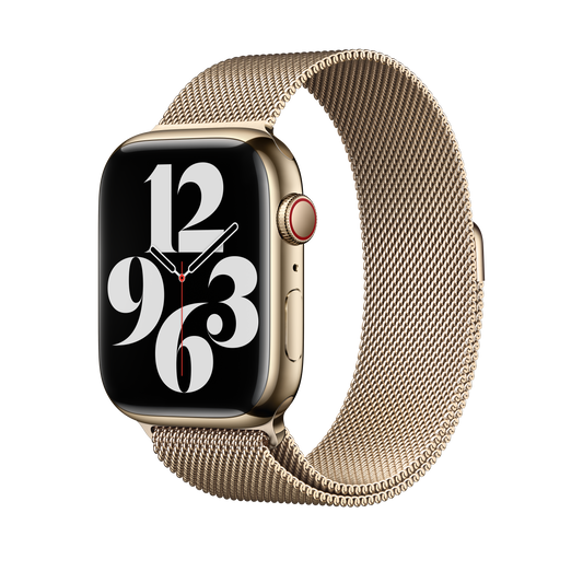 45mm Gold Milanese Loop