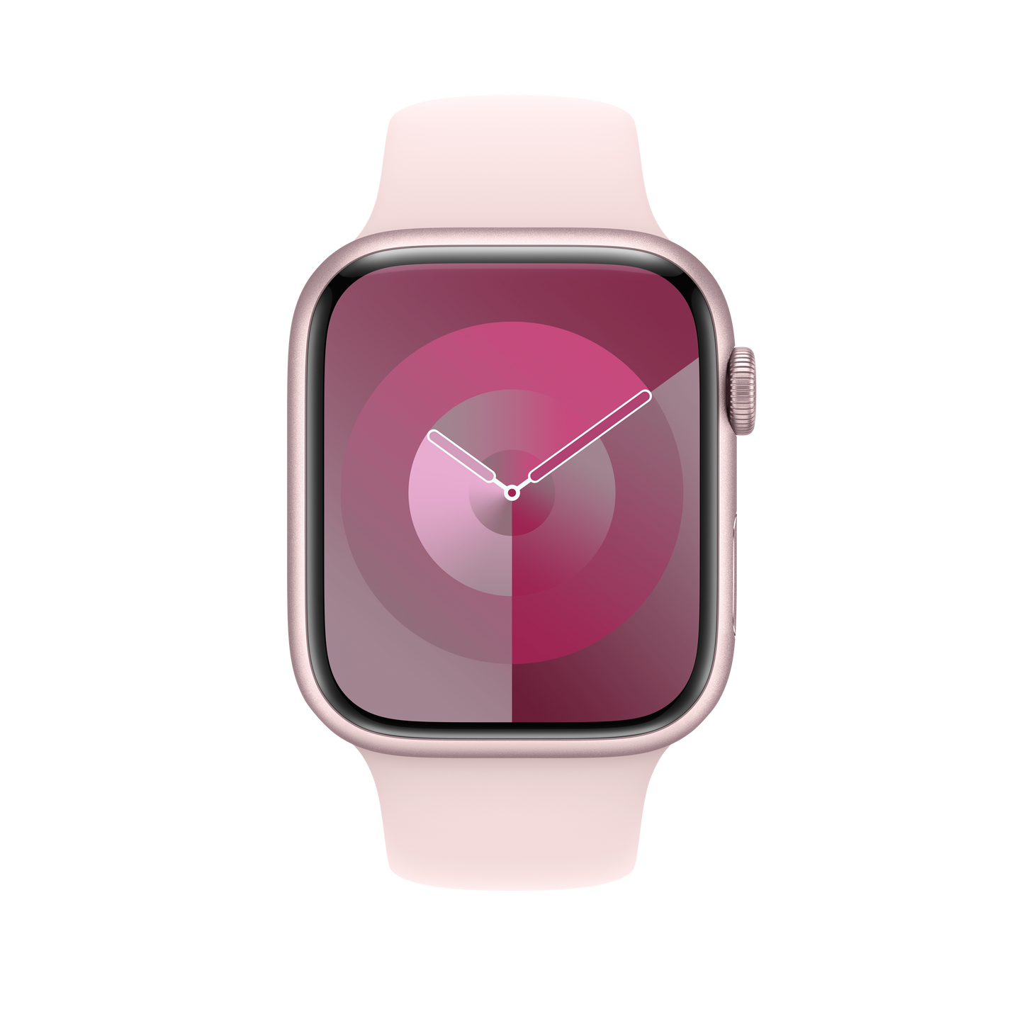 حزام رياضي Light Pink لساعة Apple Watch مقاس 45 مم - M/L