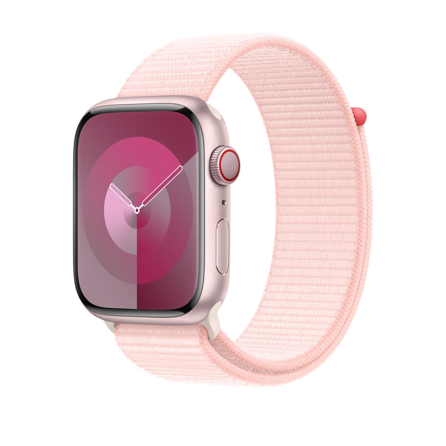 حزام Loop رياضي Light Pink لساعة Apple Watch مقاس 41مم