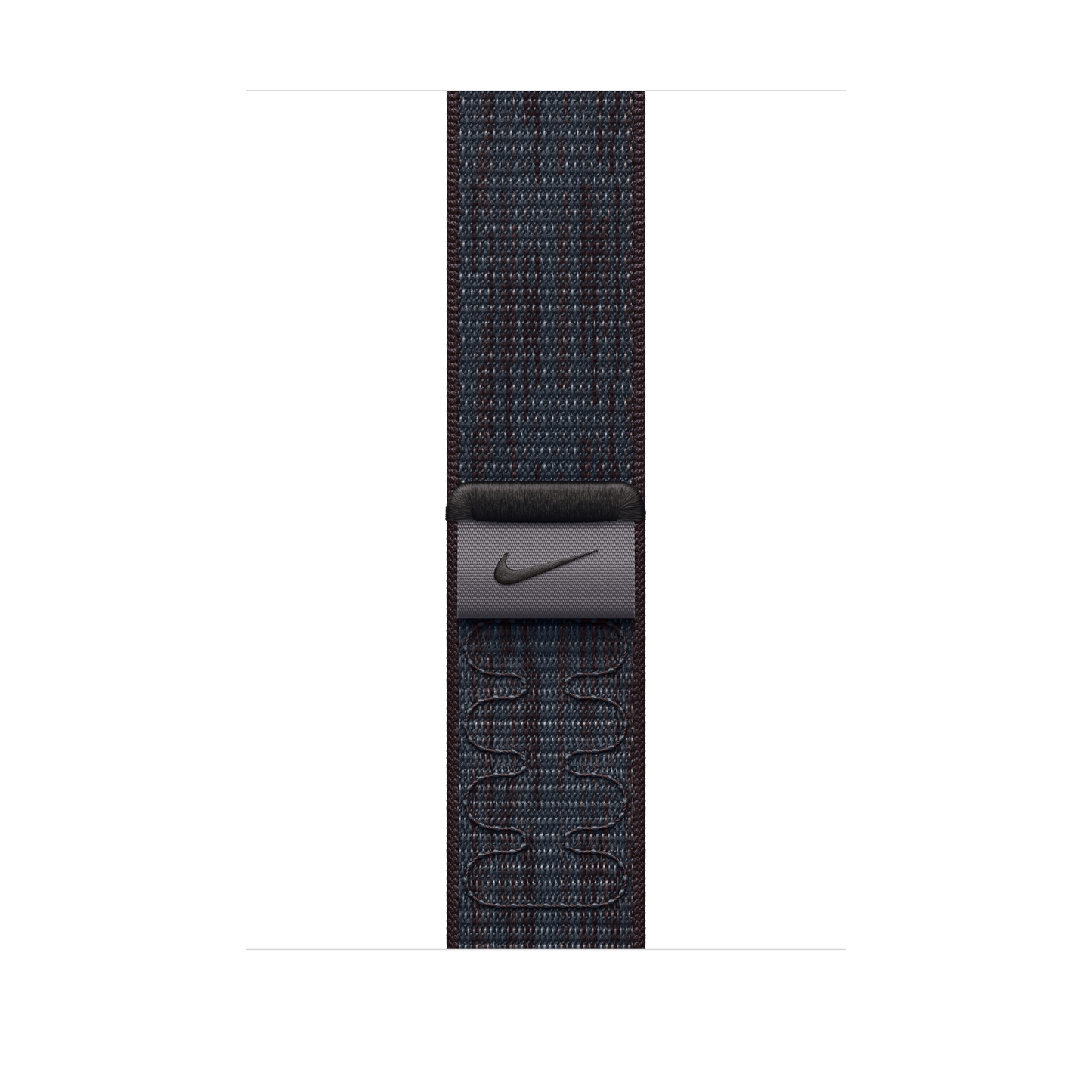 46mm Black/Blue Nike Sport Loop