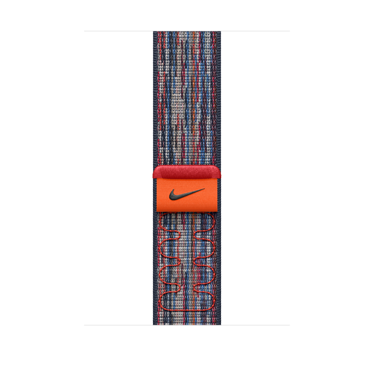 46mm Blue/Red Nike Sport Loop