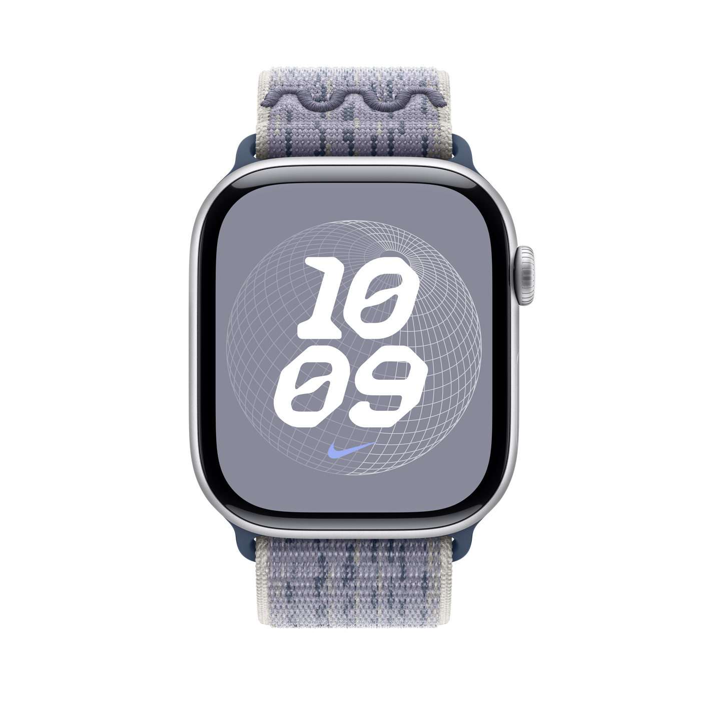 46mm Grey Blue Nike Sport Loop Aleph