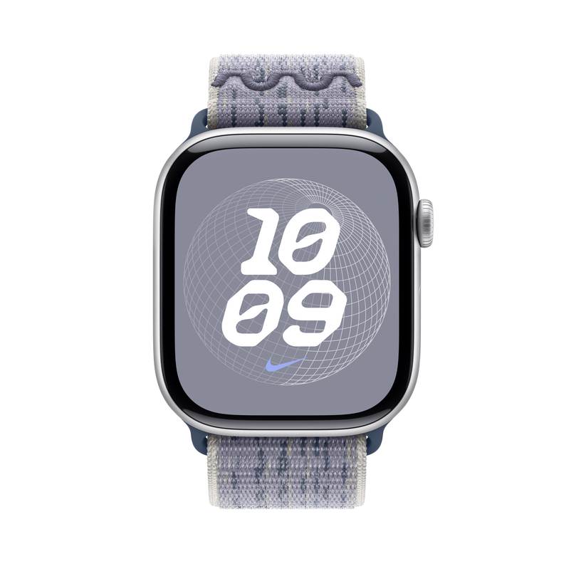 46mm Grey Blue Nike Sport Loop Aleph