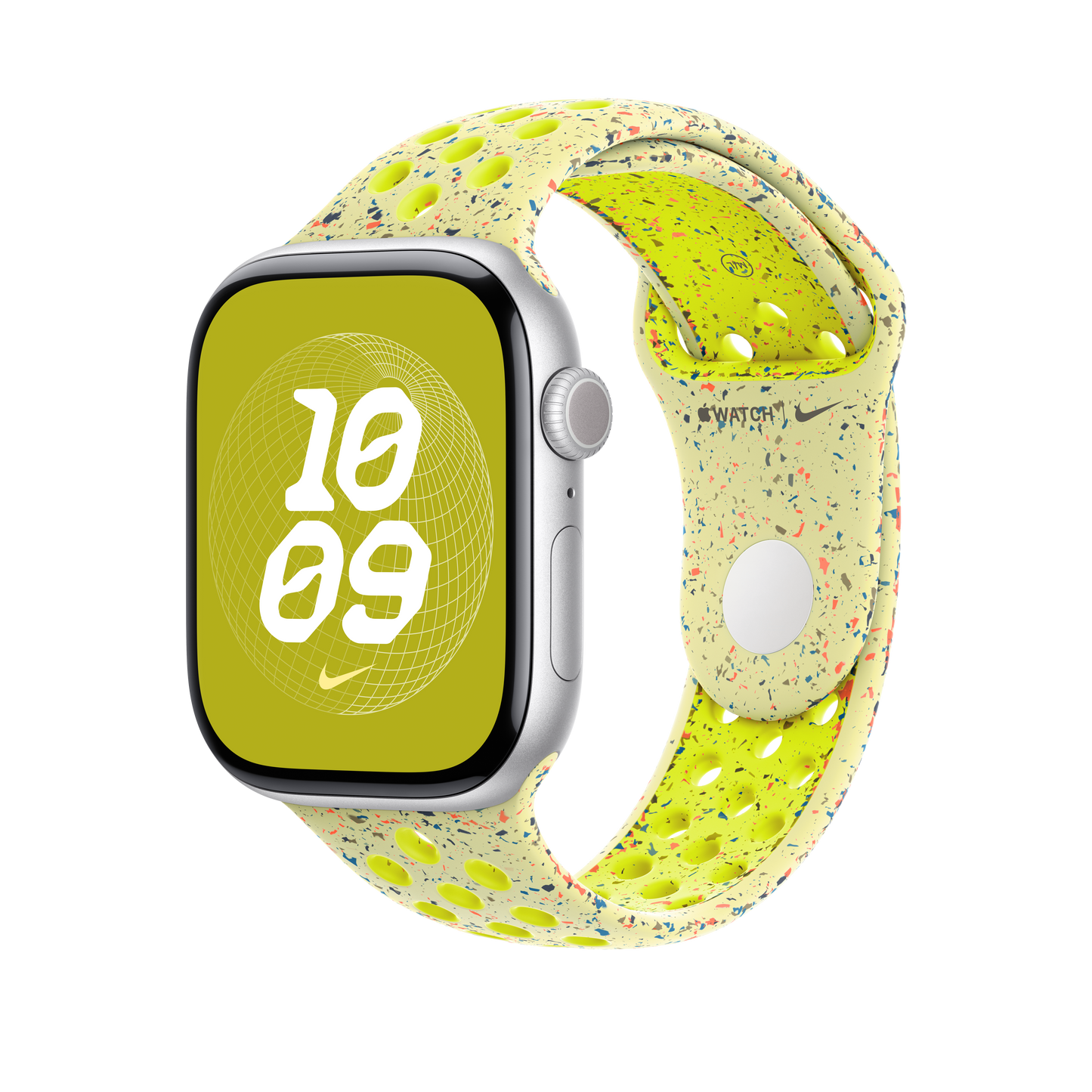 Green nike apple watch band shop