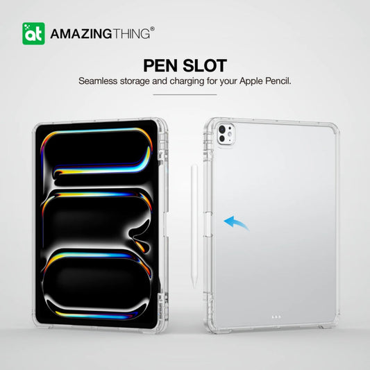 حافظة اميزنج ثينج مينيمال لـ iPad Pro 11 إنش M4، سوداء