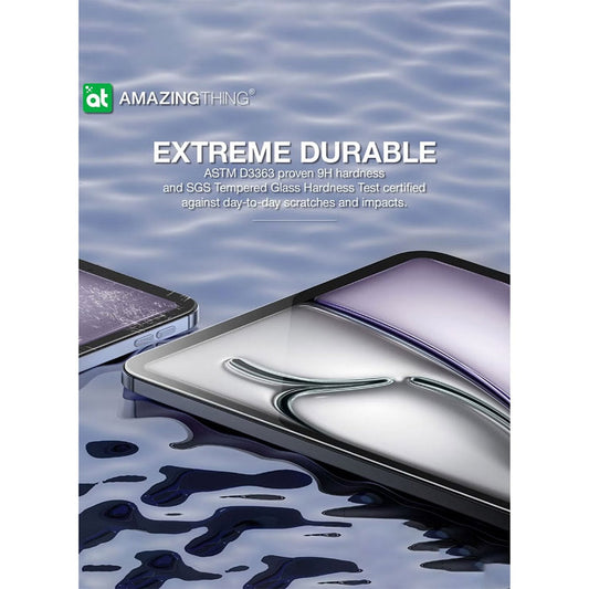 Amazingthing Radix Pure Glass iPad Air 2024 10.9In, 0.26Mm/2.5D, Clear
