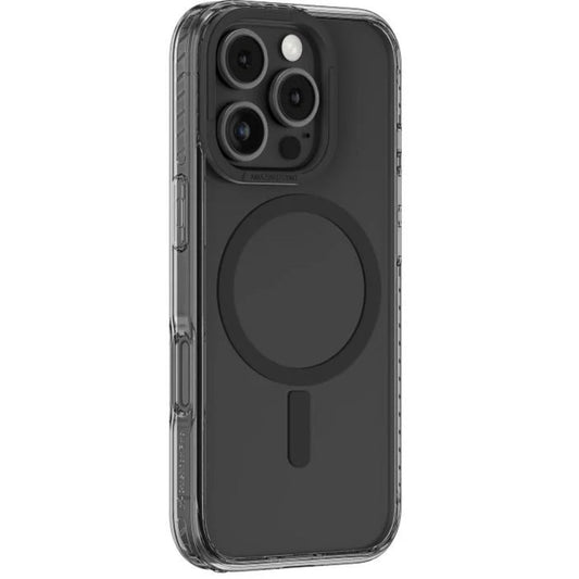 حافظة اميزنج ثينج تايتان برو المقاومة للسقوط 3 لينزيفون لـ iPhone 16 Pro، أسود داكن