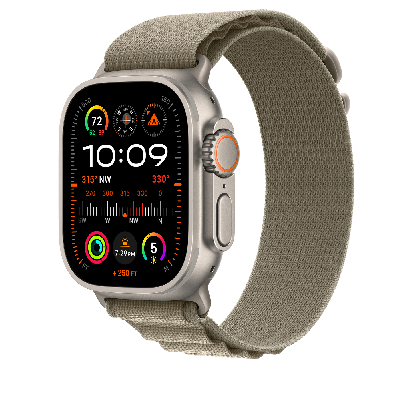 49mm Olive Alpine Loop - Large