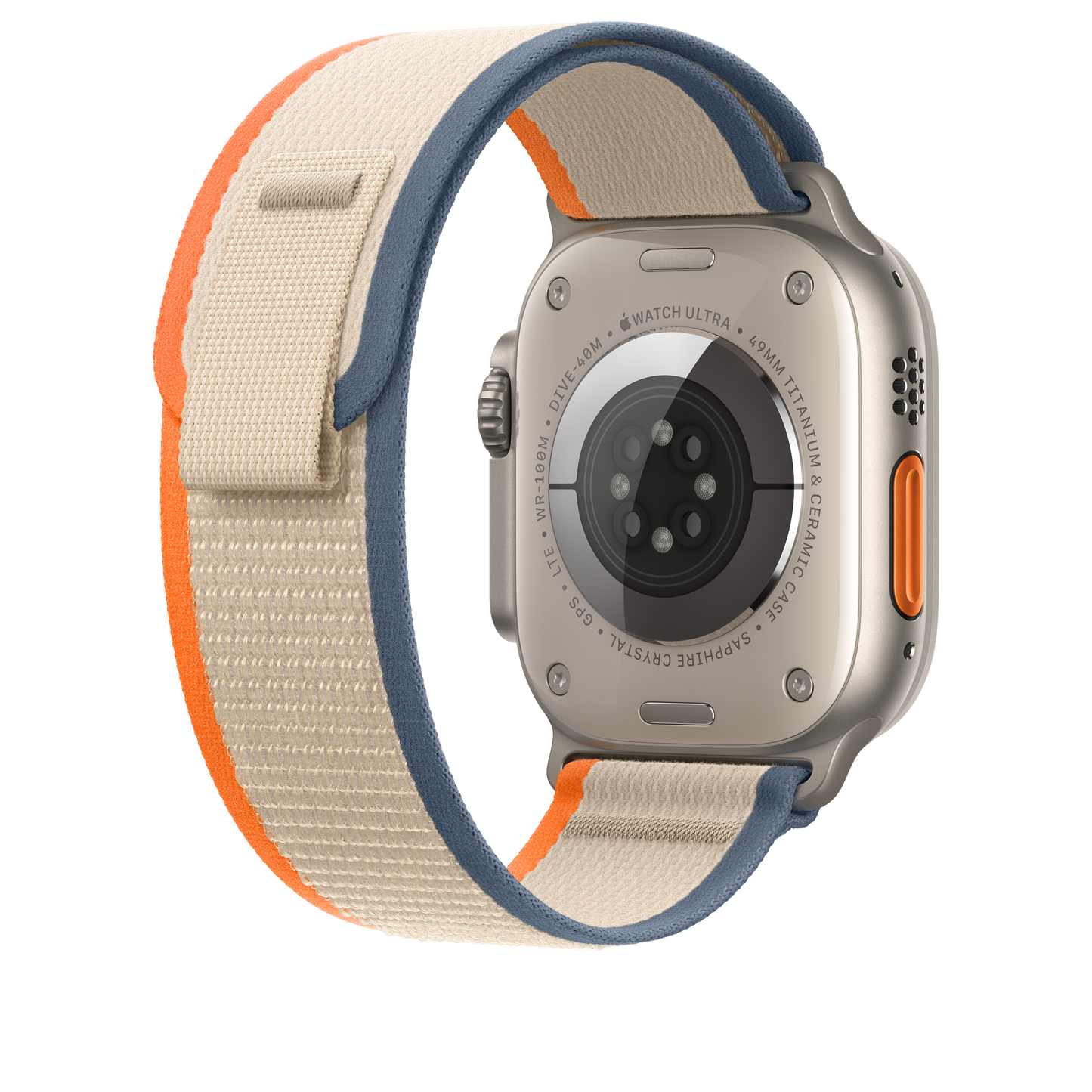 49mm Orange/Beige Trail Loop - M/L