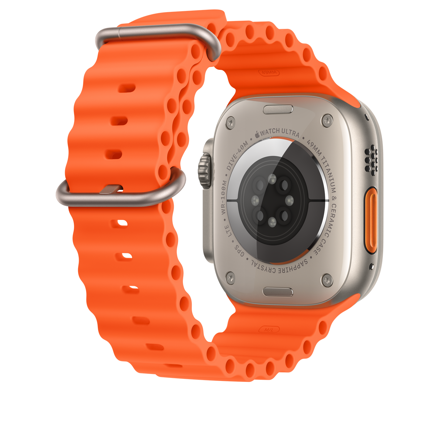 49mm Orange Ocean Band