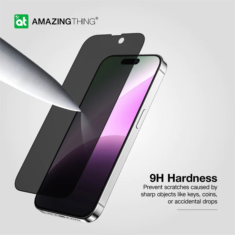 AMAZINGTHING Radix Privacy Tempered Glass iPhone 15 6.7''  2.75D - Privacy