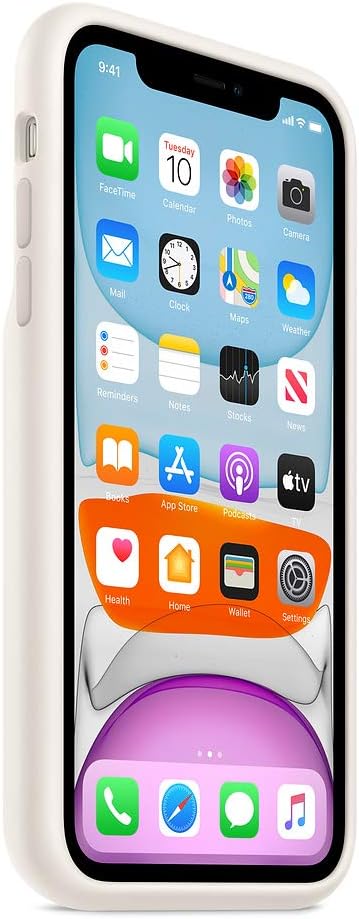 iPhone11 Smart Battery Case with Wireless Charging White