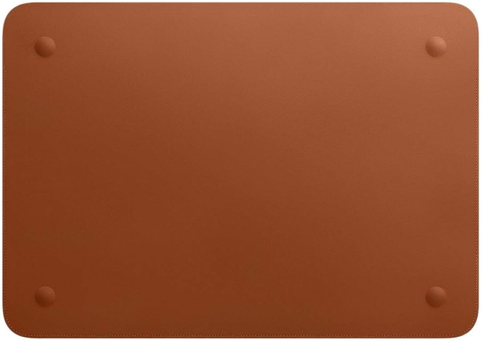 Leather Sleeve for 16-inch MacBook Pro Saddle Brown