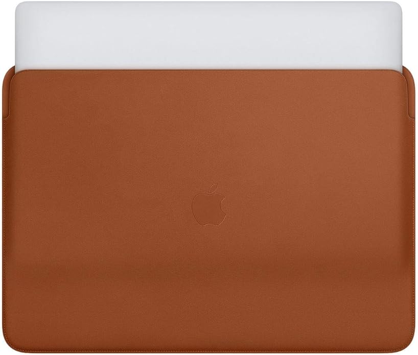 Leather Sleeve for 16-inch MacBook Pro Saddle Brown – Aleph ألف