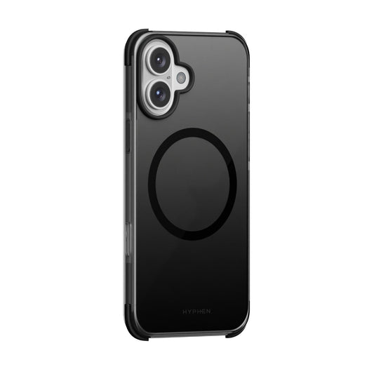 حافظة هاي فن هيوز بامبر ماغسيف سوداء، لهاتف آيفون 16 بلس، 6.7 بوصة