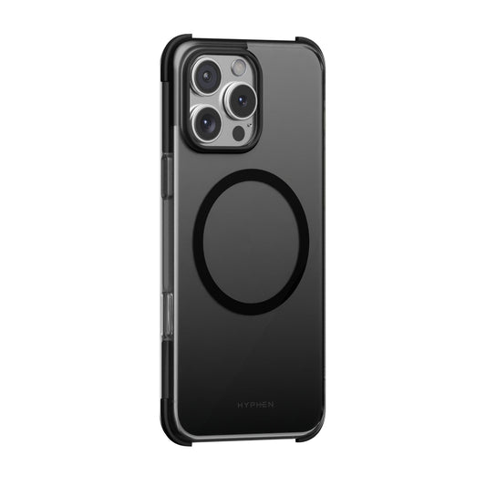 حافظة هاي فن هيوز بامبر ماغسيف سوداء، لهاتف آيفون 16 برو ماكس، 6.9 بوصة