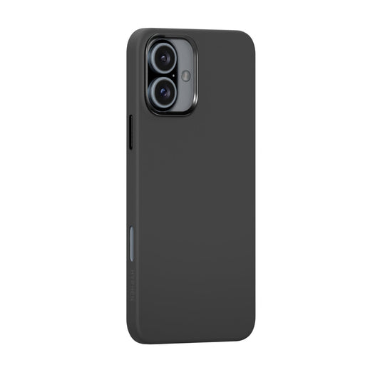 حافظة هاي فن تينت ماغسيف من السيليكون باللون الأسود، لهاتف آيفون 16 بلس، 6.7 بوصة