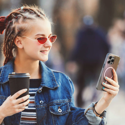 حافظة هاي فن إيريس ماغسيف العاكسة لهاتف آيفون 16 برو ماكس، 6.9 بوصة