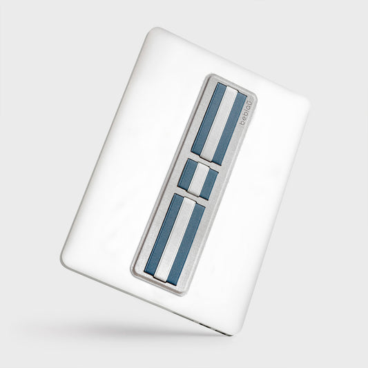 Beblau Shift Portable Laptop Organizer Sticks Anywhere, Ultra-Slim Tech Holder, Blue